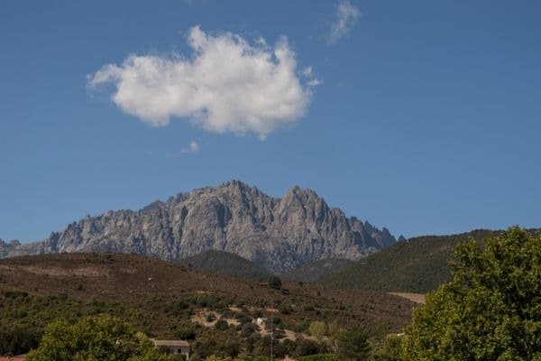 Blick auf den Monte Cinto auf Korsika
