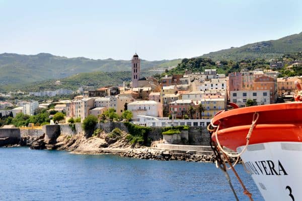 Hafen von Bastia auf Korsika